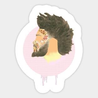 Sir Afro the Great Sticker